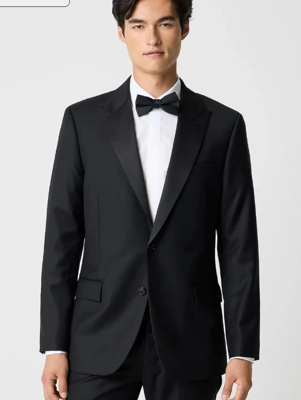 J Crew Slim-fit Thompson tuxedo jacket AZ235 Size 36S Black
